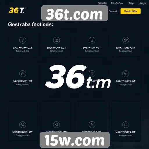 Análise das principais funcionalidades do site 36t.com